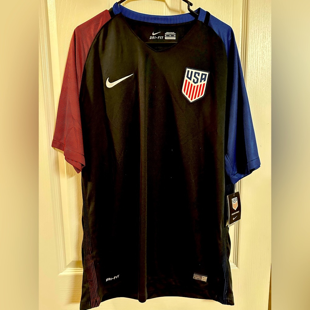 Authentic Nike Team USA 2016 Away Football Soccer Jersey Kit USMNT XL